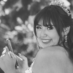 MELISSA SMILING